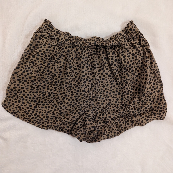 Leopard Print Shorts - Picture 2 of 3